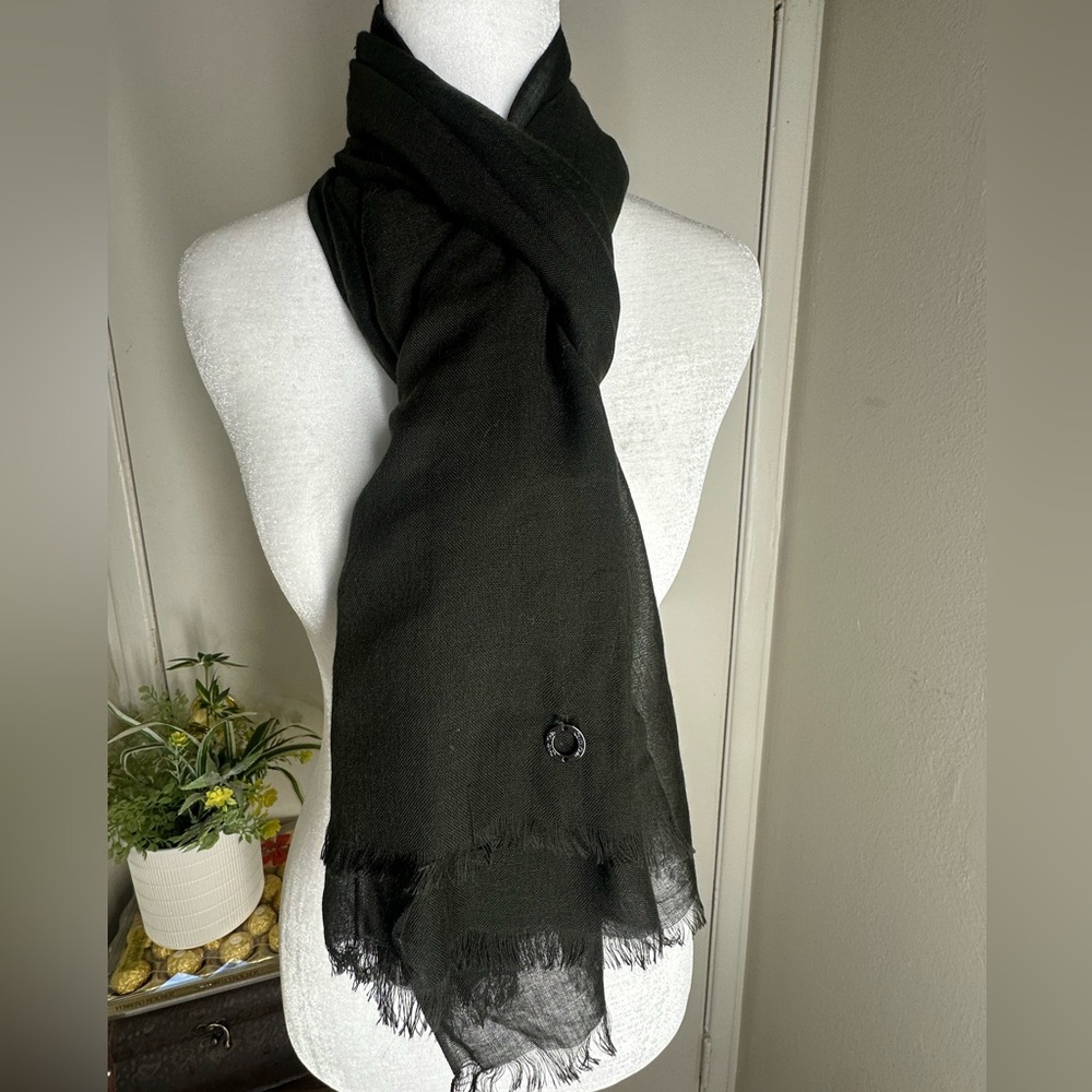 Calvin Klein Classic Black Men's‎ Scarf
